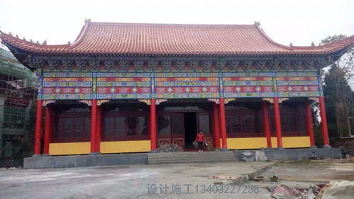 家族祠堂施工 祠堂古建施工 若藝古建免費提供設計預算報價